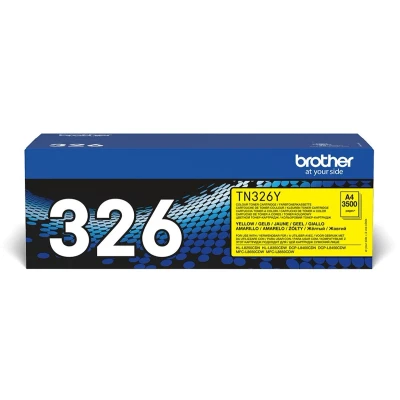 Afbeelding van Brother TN 326Y Toner Geel Hoge capaciteit