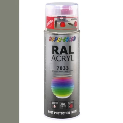 Afbeelding van Dupli Color Ral Acryl 7033 Cement grijs Hoogglans 400 ml