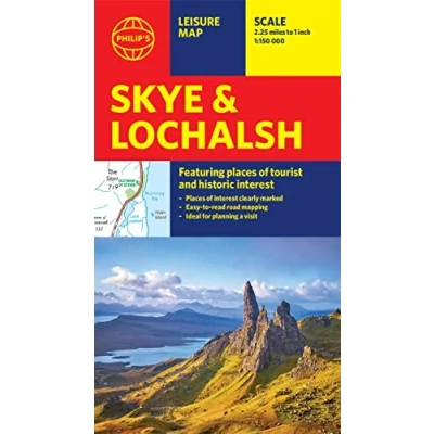 Afbeelding van Philip&#039;s Red Books Skye and Lochalsh: Leisure Tourist Map