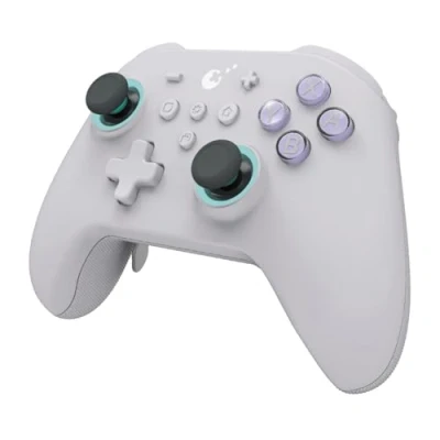 Afbeelding van GULIkit KK3 Max Gamepad Hall effect analoge en digitale joysticks Pro 1000 Hz Maglev/HD polling rate / roterende vibratie compatibel met Switch/PC/Android/iOS/Steam Deck (grijs)