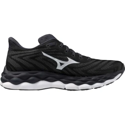 Afbeelding van Mizuno Wave Sky 8, Vrouwen, Zwart, Hardloopschoenen, maat: 38,5