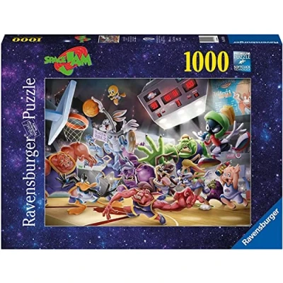 Afbeelding van Ravensburger puzzel Space Jam Final Dunk Legpuzzel 1000 stukjes