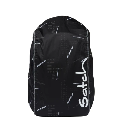 Afbeelding van Satch Accessoires Regenhoes black reflective