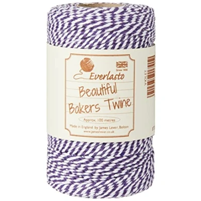 Afbeelding van Everlasto Bakkerskoord, 100 m, ca. 2 mm, violet