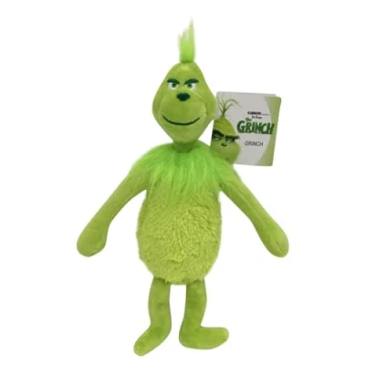 Afbeelding van SENTOYA Grinch pluche dier kerst hond speelgoed cadeau voor kinderen meisjes jongens (grinch)