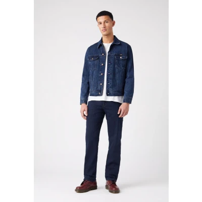 Afbeelding van Wrangler Authentic Jacket Spijkerjas, Heren, Maat: 3XL, Coalblue stone