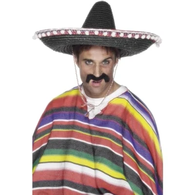 Afbeelding van &quot;Mexicaanse sombrero voor volwassenen Verkleedhoofddeksel One size&quot;