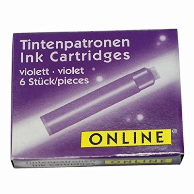 Afbeelding van Online Universele vulpenhouders, compatibel met alle gangbare vulpennen, reservepatronen voor vulpennen en balpennen, 6 stuks