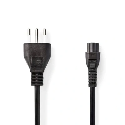 Afbeelding van Nedis Stroomkabel CEGL11320BK20 Zwart