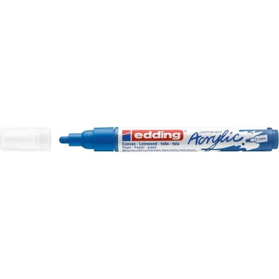 Afbeelding van edding 5100 Acrylic Marker gentiaanblauw 1 ST 2 3mm / 4 5100903