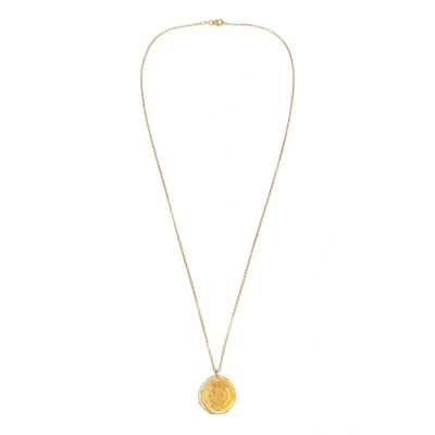 Afbeelding van Kuzzoi Plate Carpe DIEM Ketting goldcoloured, Heren, Maat: 60, Gold coloured