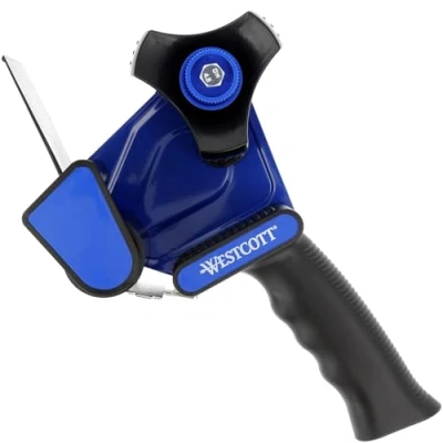 Afbeelding van Westcott E 730402 00 verpakkingstapedispenser met ergonomische handgreep, 50 mm x 66 m