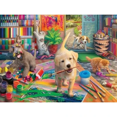 Afbeelding van Ravensburger Cute Crafters 750 stukjes Jigsaw puzzel voor volwassenen en kinderen, leeftijd 12 jaar oud