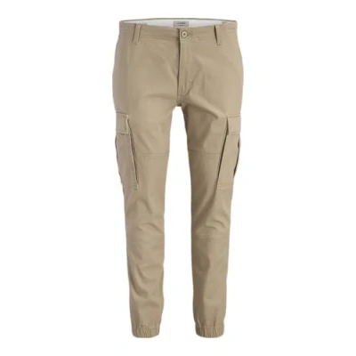 Image de JJ REBEL Jrebmichael Slim Show Noos Pantalon cargo pour homme, vaisselle, 33W / 34L