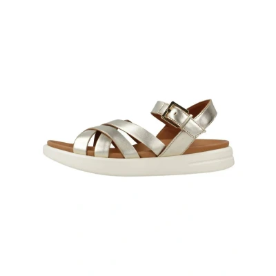 Afbeelding van Geox Sandalen, Dames, Maat: 38, Oro Leer