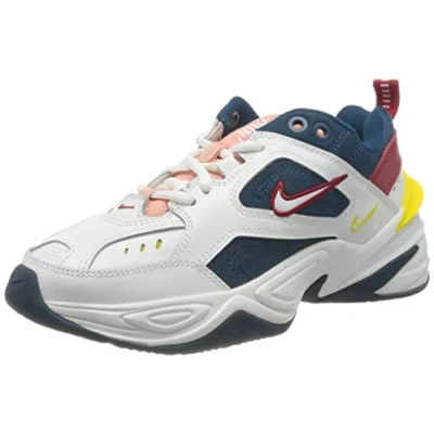 Afbeelding van Nike M2k Tekno Trailloopschoenen voor dames, Veelkleurig (Blue Force Summit Wit Chroom Geel 402)
