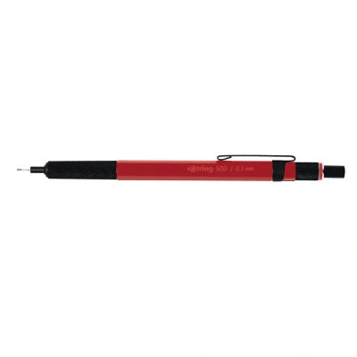 Afbeelding van Vulpotlood rOtring 500 0.5mm rood