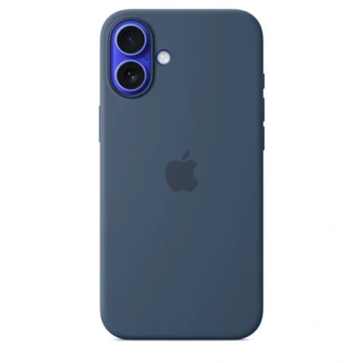 Image de Apple Cover Iphone 16 Plus Silicone Magsafe Denim (myya3zm/a)