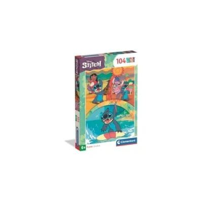 Afbeelding van Clementoni Supercolor puzzel Lilo &amp; Stitch Legpuzzel 104 stuk(s)