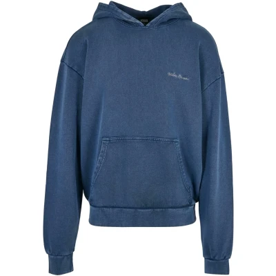 Afbeelding van Urban Classics Small Embroidery Hoodie, Heren, Maat: XXL, Spaceblue