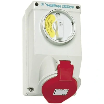 Afbeelding van Walther Werke AT110 CEE wandcontactdoos 16 A 5 polig 400 V 1 stuk(s)