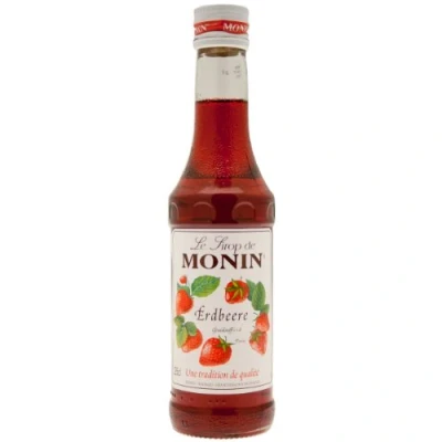 Image de Monin Sirop fraise / Flacon de 250 ml