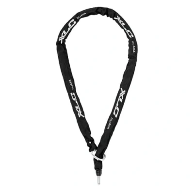 Afbeelding van XLC LO F05 Fantomas II Fietsslot Kettingslot Insteek 120 cm x 5.5 mm Zwart