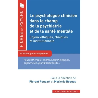 Image de le psychologue clinicien dans champ de la psychiatrie et sante mentale