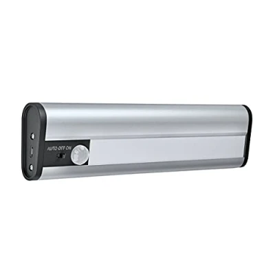 Afbeelding van LEDVANCE Linear LED Mobile USB L onderbouwlamp met bewegingsmelder vast ingebouwd 1 W Neutraalwit Zilver