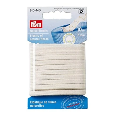 Afbeelding van Prym Natur Elastic 5 mm gebroken wit