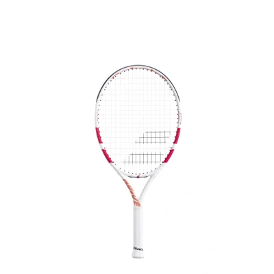 Afbeelding van BABOLAT drive junior 23 white nc Tennis racket jongens Wit