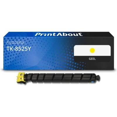 Afbeelding van Huismerk Kyocera TK 8525Y Toner Geel