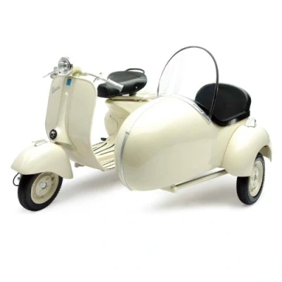Afbeelding van NewRay New Ray 48993 Voertuig Vespa + Side Car 1/6e