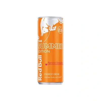 Afbeelding van Wowboxme Red Bull Energy Drink 12 x 250 ml (abrikoos aardbei)