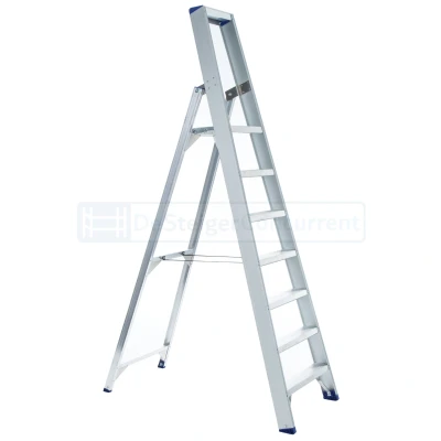Afbeelding van Enkele trapladder 7 treden Atom