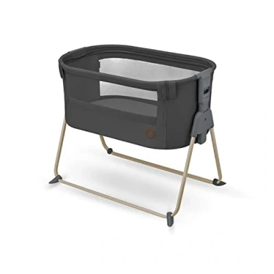Image de Tori Berceau Cododo, pliage ultra compact, léger, de la naissance à 6 mois (jusqu&#039;à 9kg) , Beyond Graphite eco