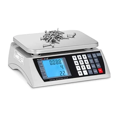 Afbeelding van Steinberg Systems Telweegschaal 30 kg / 1 g 22,3 x 17,4 cm LCD batterij 72 uur