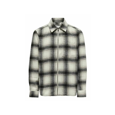 Afbeelding van ONLY &amp; SONS ONSAUSTIN WOOL ZIP OVERSHIRT NOOS Heren Overhemd Maat L