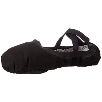 Afbeelding van Bloch Pro Elastic, klassieke dansschoenen voor dames, zwart.