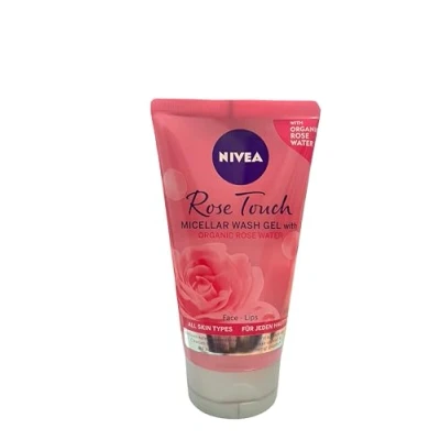Afbeelding van NIVEA Rozenwater reinigingsgel (150 ml), gezichtsreiniger met MicellAIR technologie en natuurlijk rozenwater, voor alle huidtypes