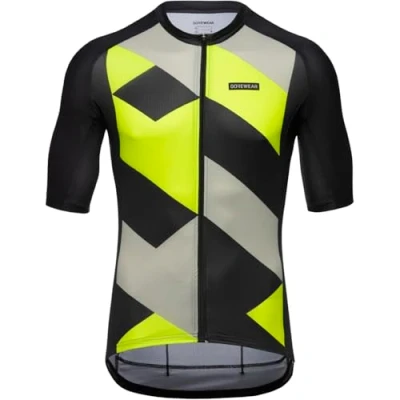 Afbeelding van Fietsshirt Gore Spirit Signal maat S Zwart fluogeel