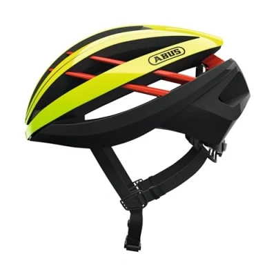 Afbeelding van Abus Aventor Fietshelm Maat S (51 55 cm) neon yellow