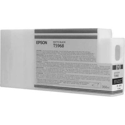 Afbeelding van Epson T5968 (C13T596800) Inktcartridge Mat zwart