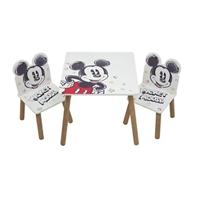 Afbeelding van Mickey Mouse Tafeltje met twee stoeltjes 8430957136958