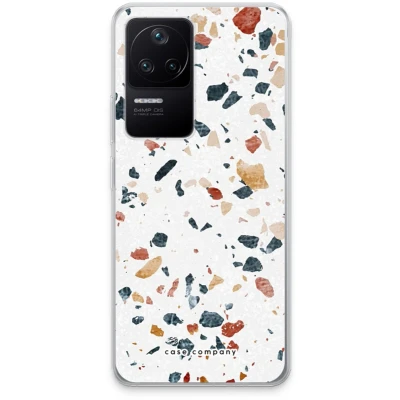 Afbeelding van Case Company® hoesje geschikt voor Xiaomi Poco F4 Terrazzo N4 Soft Cover Telefoonhoesje Bescherming aan alle Kanten en Schermrand