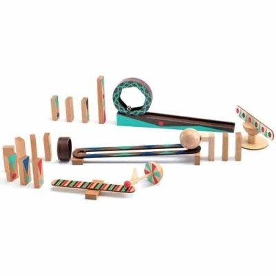 Afbeelding van Djeco kettingreactiespel zig &amp; go 28st