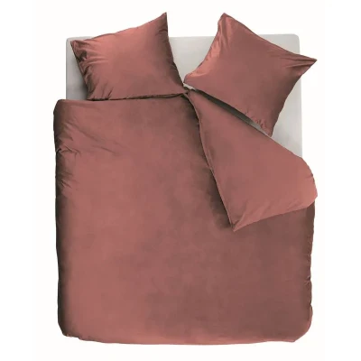 Afbeelding van At Home by Beddinghouse Tender Dekbedovertrek 240 x 200/220 cm Donkerroze