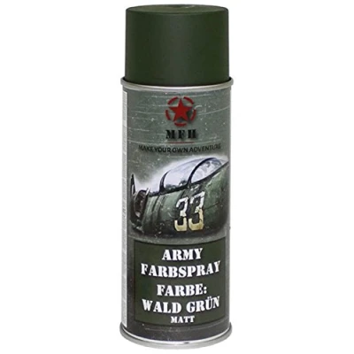 Afbeelding van Kleurspray, Army Forest Green, mat, 400 ml