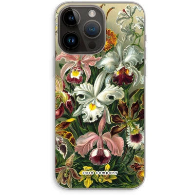 Afbeelding van Case Company® hoesje geschikt voor iPhone 14 Pro Max Haeckel Orchidae Soft Cover Telefoonhoesje Bescherming aan alle Kanten en Schermrand