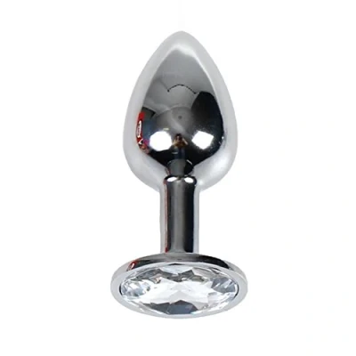Afbeelding van Secretplay TOYS Plug Anal Transparent Aluminum 8cm